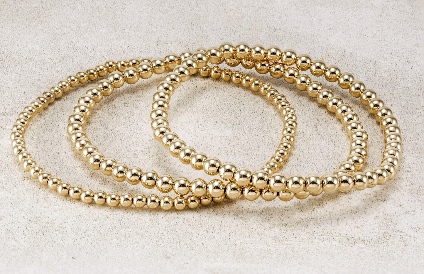 14K Gold Filled Spheres Bracelet